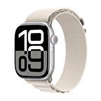 Apple Watch 10 42mm Uyumlu Zore KRD-74 Hasır Kordon