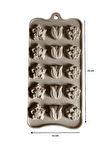 SİLİKON ÇİKOLATA KALIBI LALELİ 21*11 CM