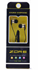 Zore GX-140 Stereo Kulaklık Siyah