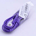 Zore J5 Mp3 Stereo Kulaklık Mor