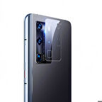 Huawei P40 Pro Uyumlu Zore Kamera Lens Koruyucu Cam Filmi Renksiz
