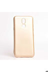 LG K40 Uyumlu Kılıf Zore Premier Silikon Kapak Gold