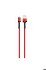 Zore LS64 Lightning Usb Kablo Kırmızı