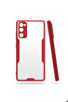 Samsung Galaxy S20 FE Uyumlu Kılıf Zore Parfe Kapak Kırmızı