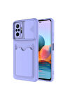 Xiaomi Redmi Note 10 Pro Uyumlu Kılıf Zore Kartix Kapak Lila