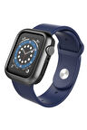Apple Watch 40mm Uyumlu Araree Amy Akıllı Saat Koruyucu Siyah