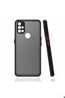 OnePlus Nord N10 5G Uyumlu Kılıf Zore Hux Kapak Siyah
