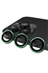 Apple iPhone 14 Pro Uyumlu CL-07 Kamera Lens Koruyucu Koyu Yeşil