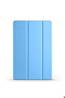 Samsung Galaxy Tab A9 Uyumlu Zore Smart Cover Standlı 1-1 Kılıf Mavi