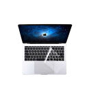 Apple Macbook 16' Touch Bar Uyumlu A2141 Zore Klavye Koruyucu Şeffaf Silikon Ped