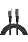 Zore Extension USB3.2 Type-C PD Uzatma Kablosu 100W 20Gbps 4K@60Hz 3 Metre