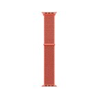 Apple Watch 7 45mm Uyumlu Kordon Hasır Örgü Kumaş Band-03 Strap Kayış
