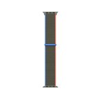 Apple Watch 7 45mm Uyumlu Kordon Hasır Örgü Kumaş Band-03 Strap Kayış