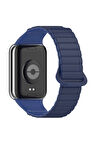 Xiaomi Mi Band 8 Pro uyumlu Silikon Kordon Zore KRD-105 Strap Kayış Lacivert