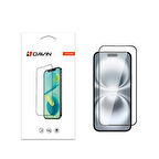 Apple iPhone 16 Plus Uyumlu Davin 5D Cam Ekran Koruyucu