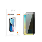 Samsung Galaxy S24 FE Uyumlu Davin 5D Privacy Cam Ekran Koruyucu