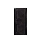 Zore Hakiki Deri Universal 10 Kart Hazneli Mıknatıslı Telefon Bölmeli Cüzdan