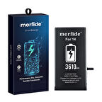 Apple iPhone 14 Uyumlu 3610mAh Yüksek Kapasiteli Batarya - Gelişmiş Akıllı Chip - Pil Sağlığı Destekli - Morfide M-Max