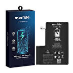 Apple iPhone 14 Pro Max Uyumlu 4750mAh Yüksek Kapasiteli Batarya - Gelişmiş Akıllı Chip - Pil Sağlığı Destekli - Morfide M-Max