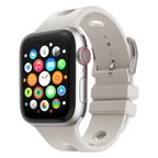 Apple Watch Ultra 49mm Uyumlu Delikli Tasarım Zore KRD-147 Silikon Kordon