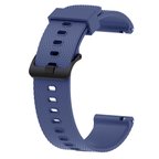 Huawei GT2 42mm Uyumlu Kordon Silikon Tırtıllı Yumuşak Esnek KRD-46 Kayış