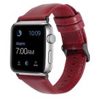 Apple Watch Ultra 49mm Uyumlu Kordon Luxury Leather Deri Strap Kayış