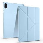 Honor Pad X8A Uyumlu Kılıf Zore Tri Folding Kalem Bölmeli Standlı Kılıf