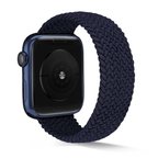 Apple Watch 42mm Uyumlu Kordon Örgü İşlemeli Esnek KRD-38 Medium Kordon