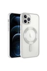 Apple iPhone 11 Pro Uyumlu Kılıf Kamera Korumalı M-safe Wireless Şarj Özellikli Zore Demre Kapak