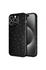 Apple iPhone 15 Pro Max Uyumlu Kılıf Kamera Korumalı Simli Lüks Zore Koton Kapak