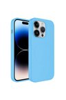 Apple iPhone 14 Pro Uyumlu Kılıf M-safe Wireless Şarj Özellikli Pastel Renk Silikon Zore Plas Kapak
