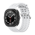 Samsung Galaxy Watch Ultra 47mm Uyumlu Zore KRD-118 Tırtıklı Tasarım Silikon Kordon