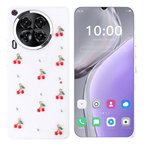 Tecno Camon 30 Uyumlu Kılıf Airbag Tasarımlı Simli Şeffaf Zore Kutup Kapak