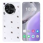 Tecno Camon 30 Uyumlu Kılıf Airbag Tasarımlı Simli Şeffaf Zore Kutup Kapak