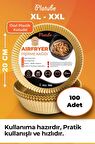Pisirme Kagidi 100 adet Airfryer Xxl Xl Yagli Kagit Xiaomi Philips Tüm Markalara Uyumlu Yuvarlak