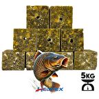 Hedyex 5Kg Sazan Küspesi Delikli Küp Mısır Küspesi Kare