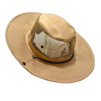 BEJ Fileli Fötr Şapka Unisex Snap Düğmeli Yürüyüş & Avcılık Panama Şapkası Foter Şapka Fötür Föter