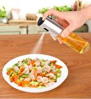  Yağdanlık Sprey Cam Şişe Zeytinyağı Sirke Yağ Püskürtücü 100 ml 