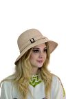 Kemerli Pullu Kadın Şapka 1295