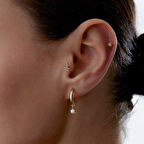 Mirvari Sallantılı Küpe