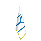 Beyaz Kayı Türk Boyu (ıyı) Bayrak - Ofis-makam-toplantı Odaları - Saçaklı Makam Bayrağı