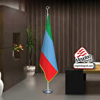 Dağıstan Cumhuriyeti Ocağı Bayrak -ofis -makam-toplantı Odaları -direkli -saçaklı Makam Bayrağı