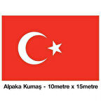 Türkiye Cumhuriyeti Bayrağı 10x15 Metre -raşel Kumaş -büyük Bayrak