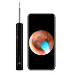 Ayt Bebird T5 5 MP Kamera 3.5mm Lens Şarjlı Wifi Görüntülü Kulak Temizleyici Siyah Renk Endoskopik Kulak Temizleyici