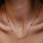 Sıralı Gözlü Kolye