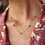 Colourful Taşlı Kolye