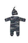 Erkek Bebek Yeşil Camo Tulum Takımı 1998