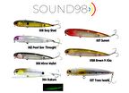FUJIN Sound98 9,8cm 10,6gr Su Üstü Maket Balık 08 Sexy Shad