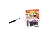 Fujin Baby Worm 5.2 cm Floating LRF Silikonu PURPLE GLOW