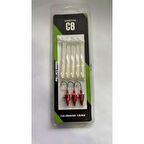 Caretta C8 10cm 10gr 5+3 Silikon Yem Red Head